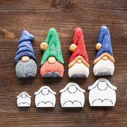 Gnome Wood Carving Stencil