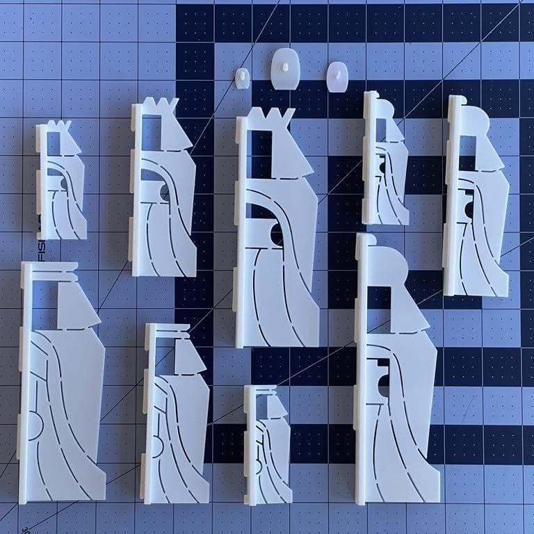 Three Kings Wise Men Wood Carving Stencil product image 7