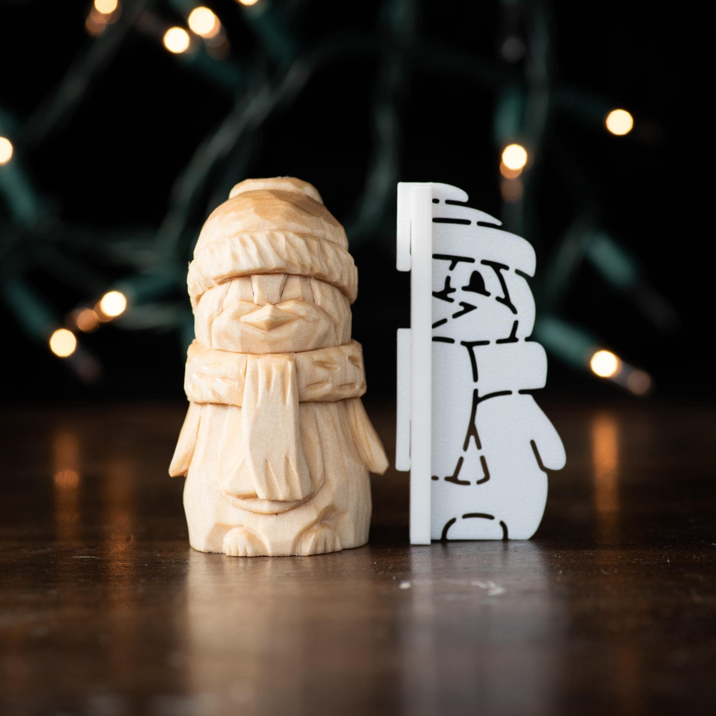 Penguin Wood Carving Stencil product image 2