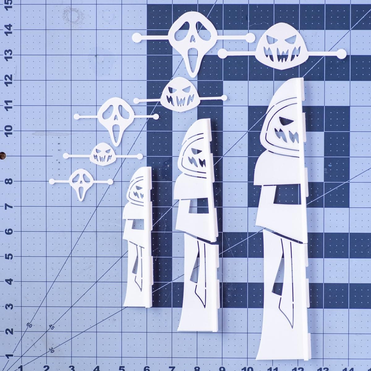 Spooky Halloween Pumpkin/Ghost Grim Reaper Stencil product image 8