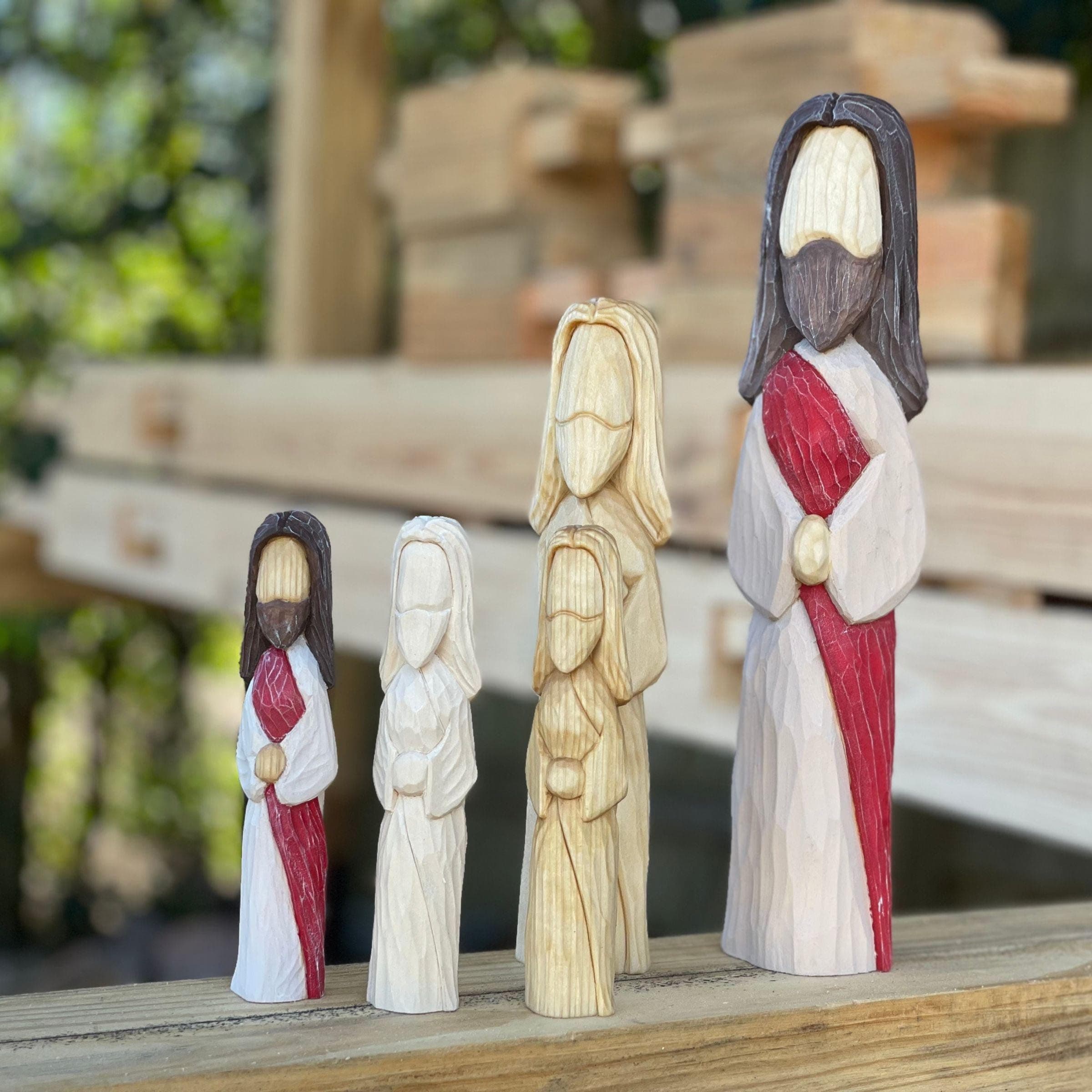 Adult Jesus Savior Wood Carving Stencil product image 4