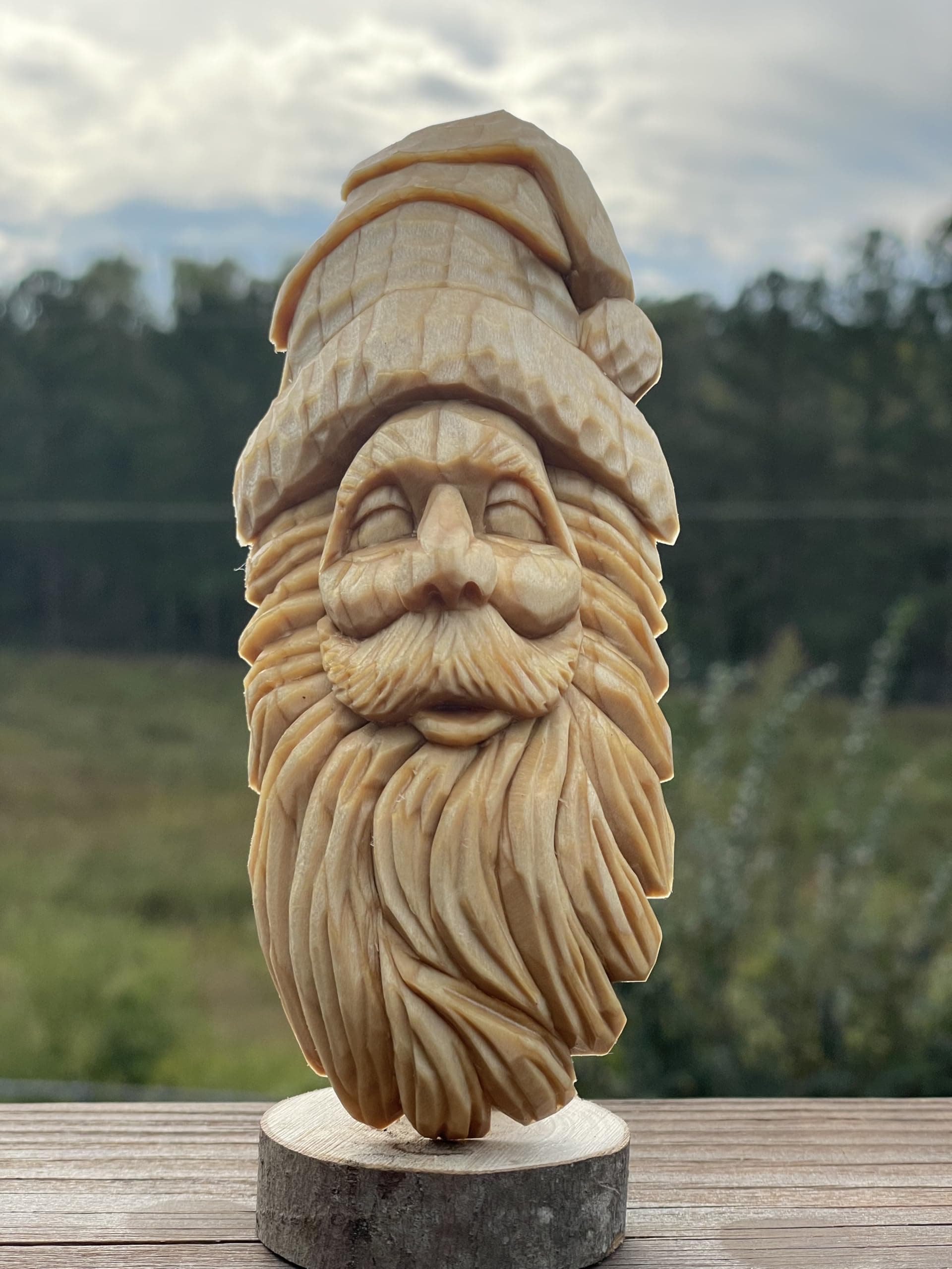 Wood Carving Stencils, Gnome, Bearded Man and Santa Figures (Jolly Face & Eyes) product image 2