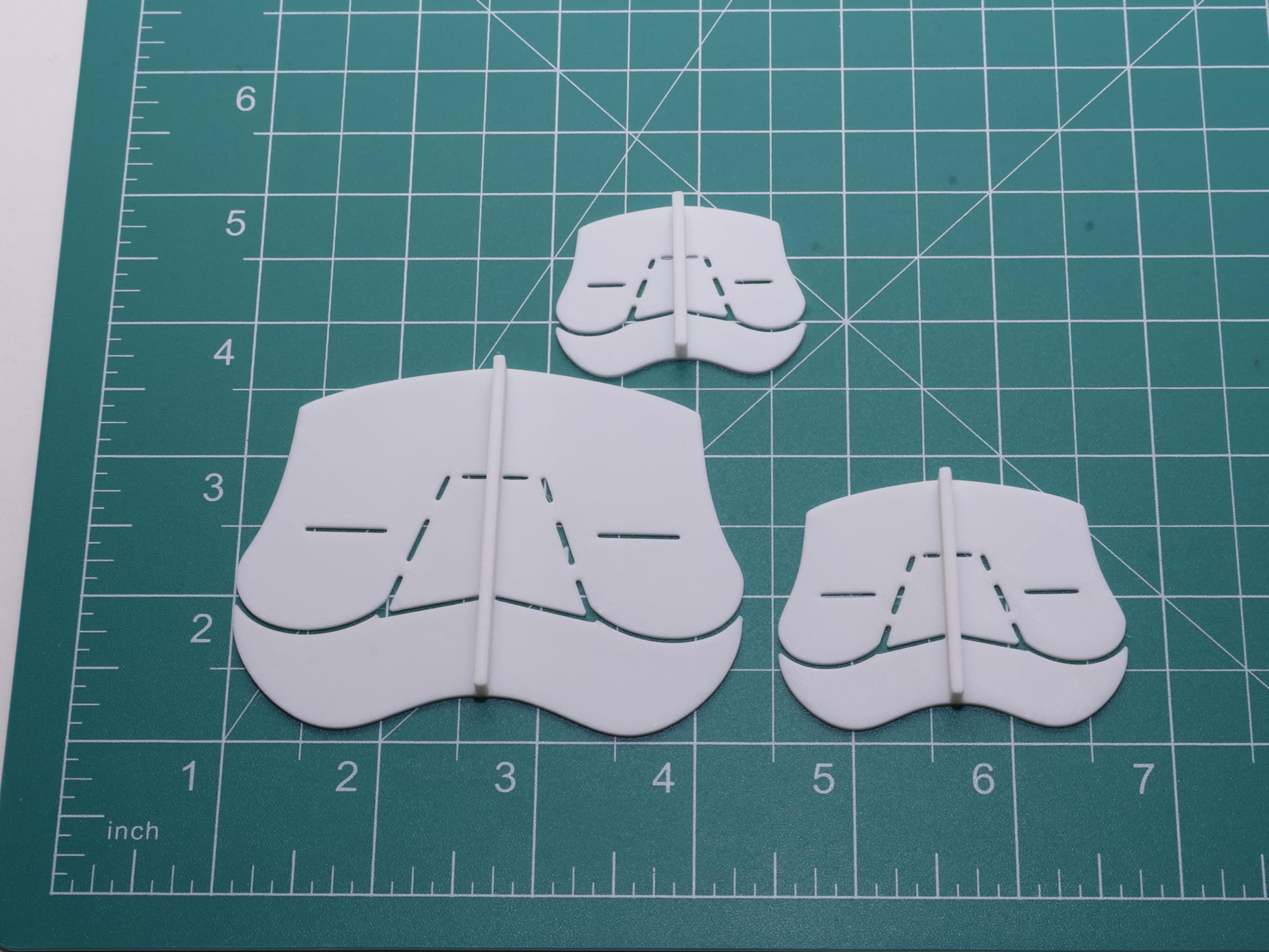Wood Carving Stencils, Gnome, Bearded Man and Santa Figures (Jolly Face & Eyes) product image 5