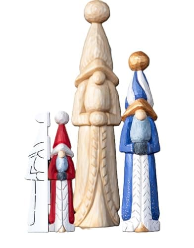 Classic Santa Wood Carving Stencil